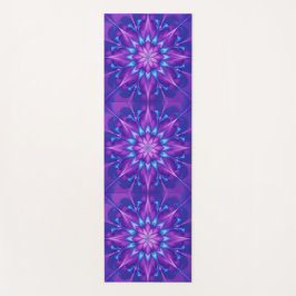 Tapete De Yoga Flor de Lua Roxa