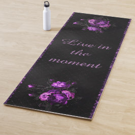 Tapete De Yoga Flor Roxo com Cotação Personalizada