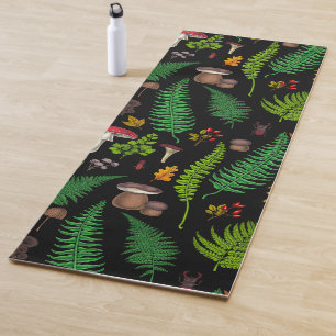Tapete De Yoga Flora e fauna florestais