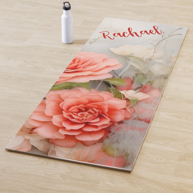 Tapete De Yoga Floral (In Situ)