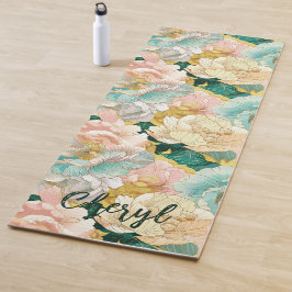 Tapete De Yoga Floral