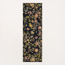 Floral Botânico Preto