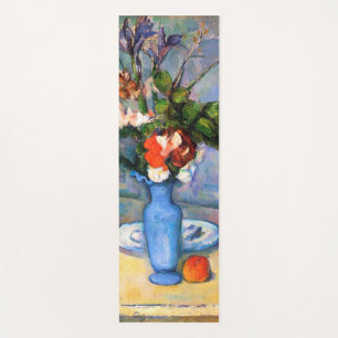 Tapete De Yoga Flores Azuis, Paul Cezanne