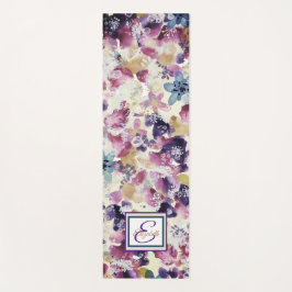 Tapete De Yoga Flores Boho Chic