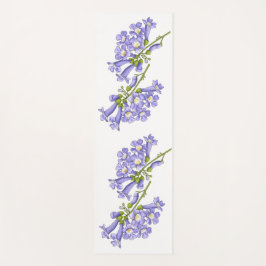 Tapete De Yoga Flores do Brasil jacaranda