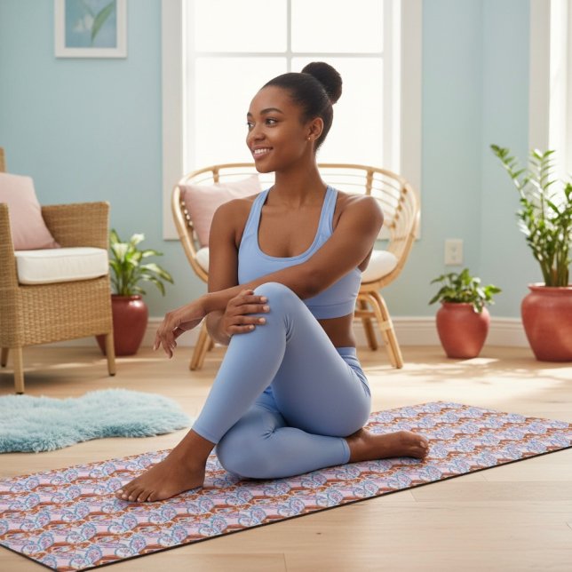 Tapete De Yoga Florescer (Criador carregado)