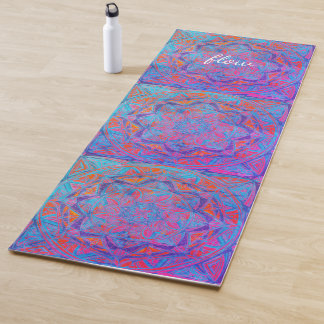 Tapete De Yoga Flow Mandala Yoga Mat