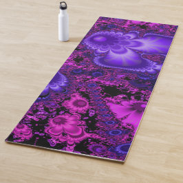 Tapete De Yoga Flower Fractal Yoga Mat