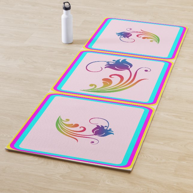 Tapete De Yoga Flower Yoga Mat (In Situ)