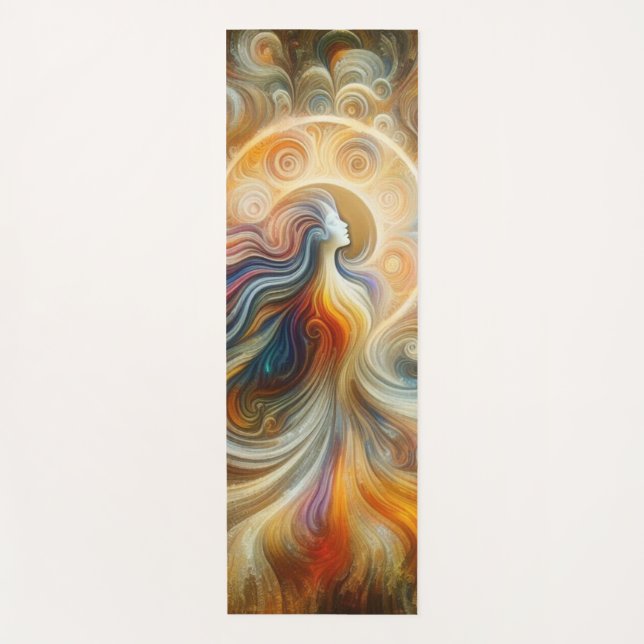 Tapete De Yoga Fluxo de energia (Frente)