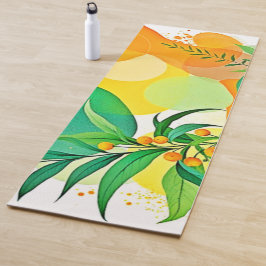 Tapete De Yoga Fluxo de Joia Orgânica