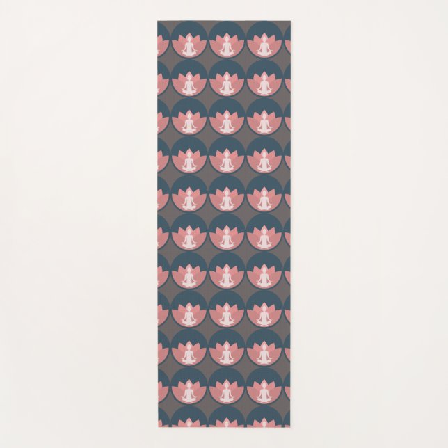 Tapete De Yoga Foco no frio (Frente)