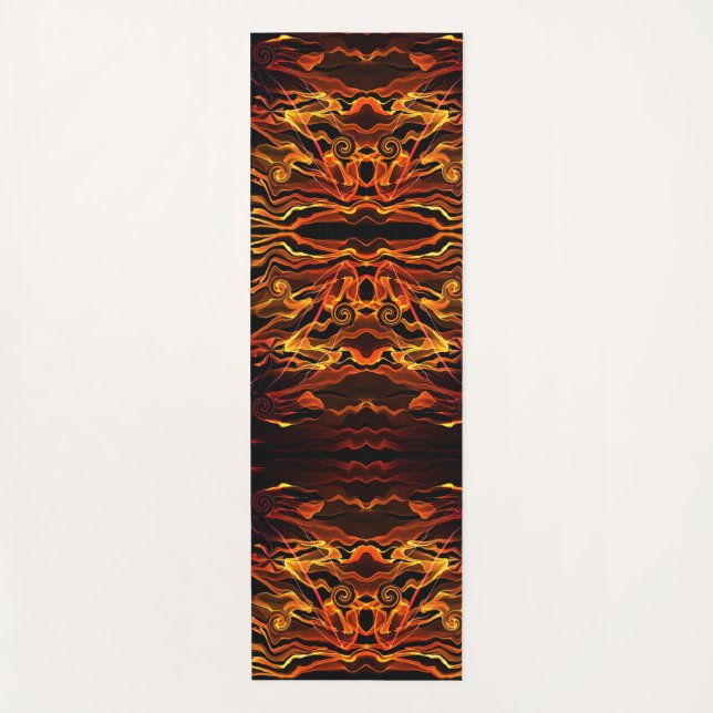 Tapete De Yoga Fogo (Frente)