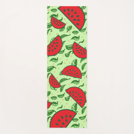 Tapete De Yoga Folha e Melancias