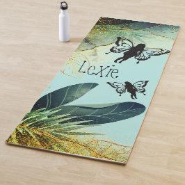 Tapete De Yoga Foliage Fantasy Fairies