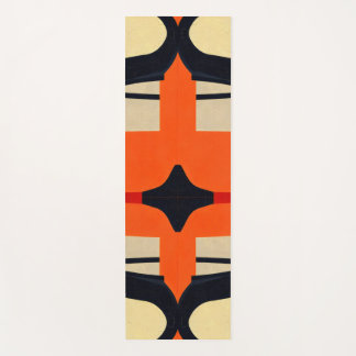 Tapete De Yoga forma distinta dividida em negrito