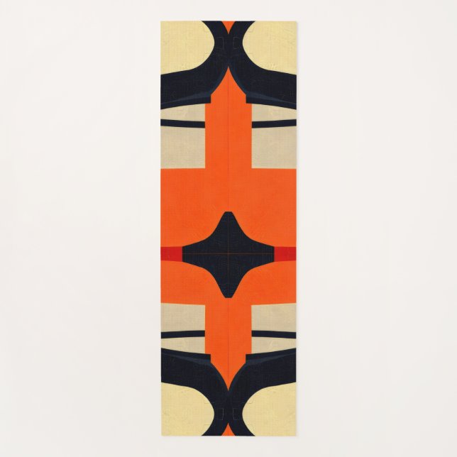 Tapete De Yoga forma distinta dividida em negrito (Frente)