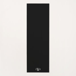 Tapete De Yoga Foto clássica e monograma