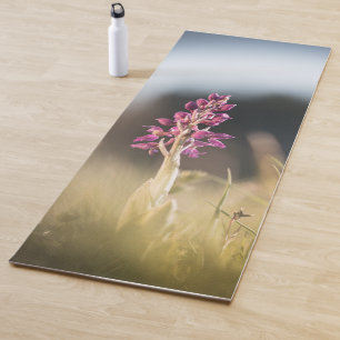 Tapete De Yoga Foto da Natureza da Orquídea Selvagem