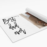 Tapete De Yoga Foto de Colagem de Beleza Melhor Pai Alguma Vez Of<br><div class="desc">O Melhor Pai de Foto de Colagem de Beleza é um presente personalizado que combina beleza e valor sentimental para criar um presente significativo para o seu pai. O presente é uma colagem de fotos cuidadosamente selecionadas de você e seu pai, organizadas de uma forma bela e artística. As fotos...</div>