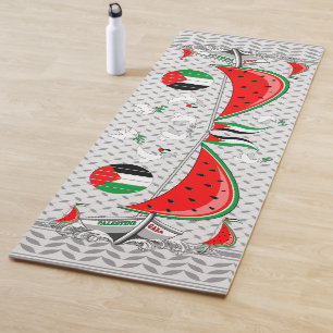 Tapete De Yoga Freedom Global Sumud Flotilla Boats para Gaza