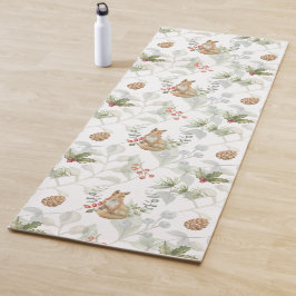 Tapete De Yoga Frota Florestal da Raposa de inverno