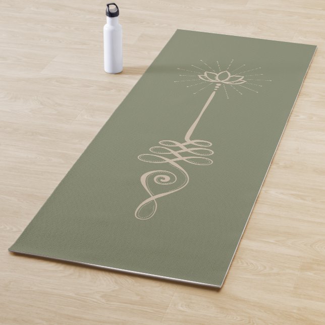 Tapete De Yoga Fundo comum Unalome - Sage + Dove Yoga Mat (In Situ)