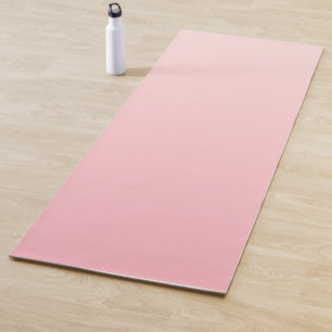 Tapete De Yoga Fundo de Gradação Rosa Pastel