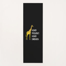 Tapete De Yoga Funny Giraffe Pun