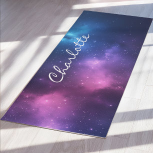 Tapete De Yoga Galaxy Cosmic Energy & Meditação Personalizado