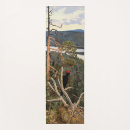 Tapete De Yoga Gallen-Kallela - Pica-Pau Negro Excelente 1894