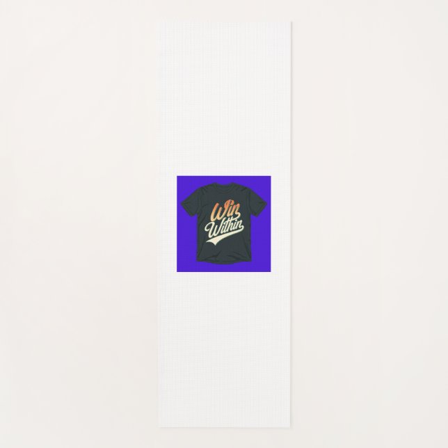 Tapete De Yoga "Ganhe Dentro." (Frente)