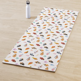 Tapete De Yoga Gathering of Clownfish | Ocean Art Design