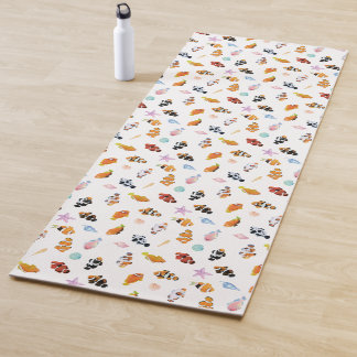 Tapete De Yoga Gathering of Clownfish | Ocean Art Design