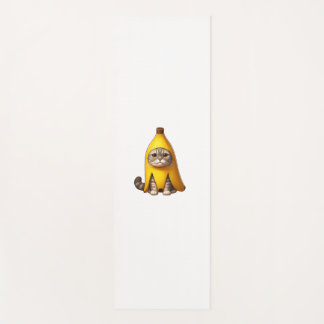 Tapete De Yoga Gato no Figurino da Banana