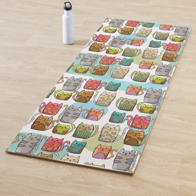 Tapete De Yoga Gatos! (In Situ)