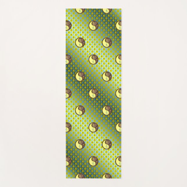 Tapete De Yoga Gemini e Cobra da Terra (Frente)