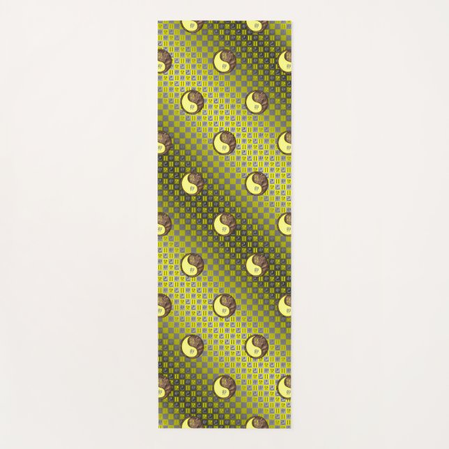 Tapete De Yoga Gemini & Earth Rabbit (Frente)