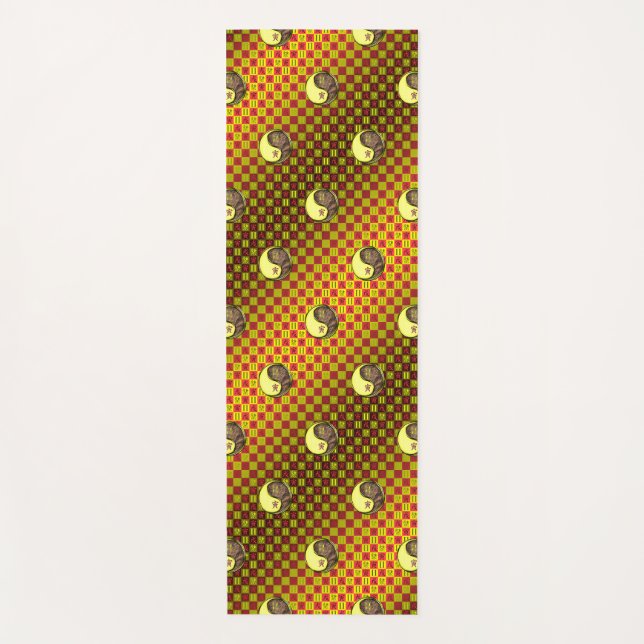 Tapete De Yoga Gemini & Earth Tiger (Frente)