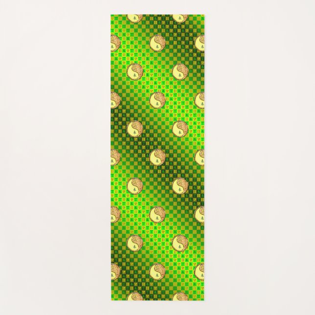 Tapete De Yoga Gemini & Fire Goat (Frente)