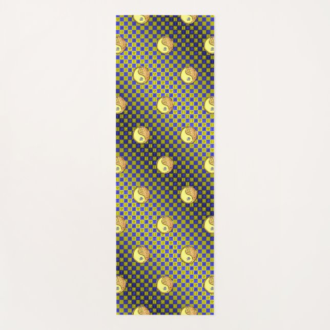 Tapete De Yoga Gemini & Fire Ox (Frente)