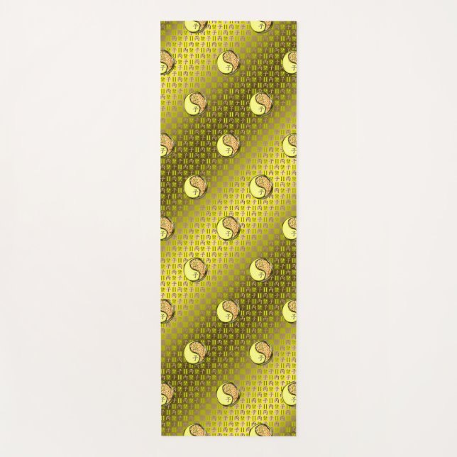 Tapete De Yoga Gemini & Fire Rat (Frente)