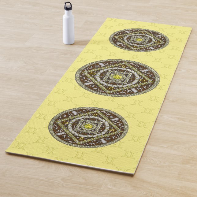 Tapete De Yoga Gemini Mandala Yoga Mat (In Situ)