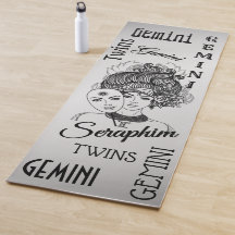 Gemini mascarada Lady Zodiac Silver Personal