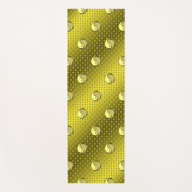 Tapete De Yoga Gemini & Metal Dragon (Frente)