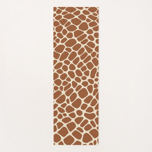 Tapete De Yoga Giraffe Pattern (Frente)