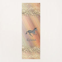 Glittery Starry Unicorn Personalizado