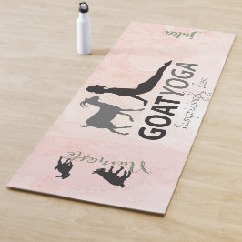 Tapete De Yoga Goat Yoga Surpreendentemente Zen ADICIONE SEU TEXT