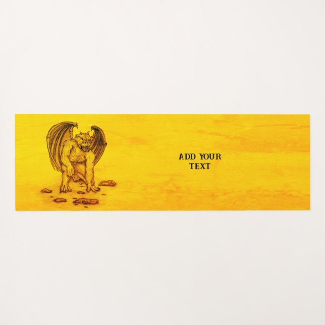 Tapete De Yoga Golem Gargoyle (Verso (Horizontal))