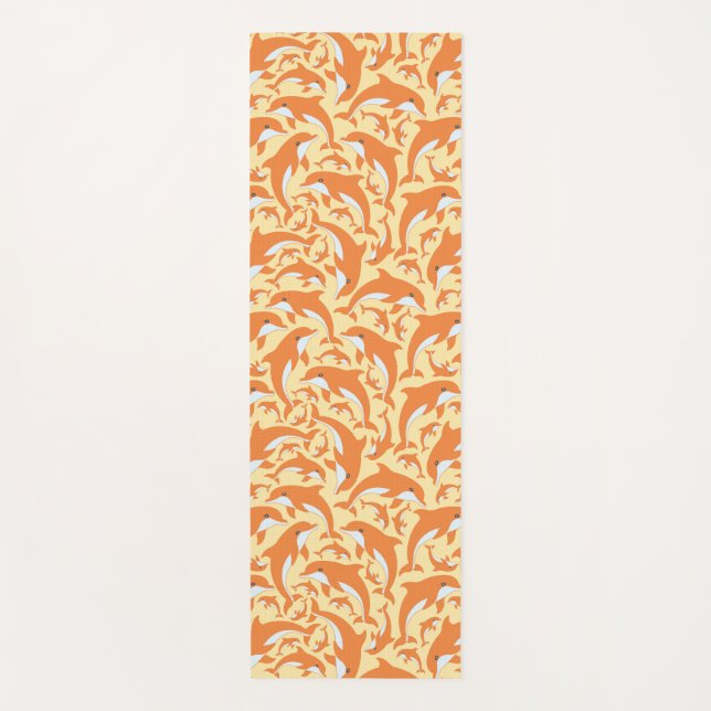 Tapete De Yoga Golfinhos Cujos (Frente)